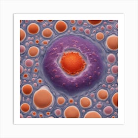 Cell Nucleus Art Print