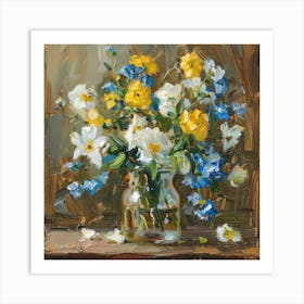 Flowers In A Vase 80 Art Print