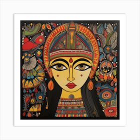 Indian Woman Art Print