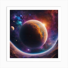 Nebula Art Print