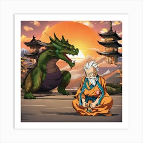 Dragon Ball Z 62 Art Print