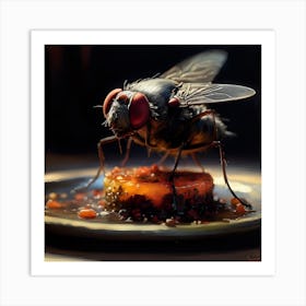 Rotten Fly Art Print