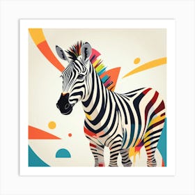 Zebra Art Print