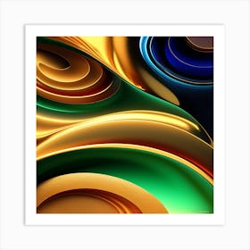 Abstract Painting 3 Art Print