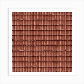 Tiled Roof 1 Art Print