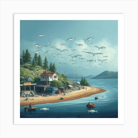 San Francisco Bay Art Print