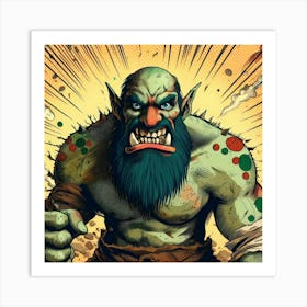 Ogre S Lair 3 Art Print