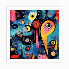 Abstract Painting 154 Art Print