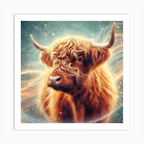 Highland Cow 18 Art Print