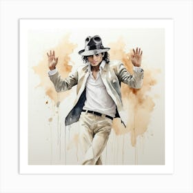 Michael Jackson 10 Art Print