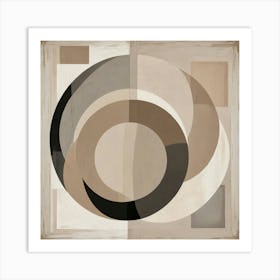 Circles 12 Art Print