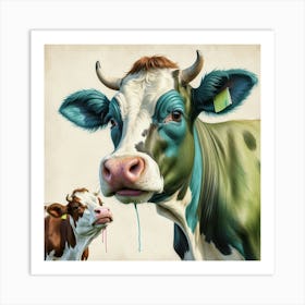 Cows! 3 Art Print