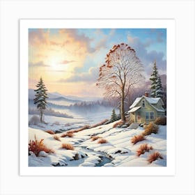 Winter'S Day 1 Art Print