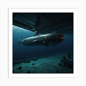 Default Create Unique Design Of Submarine 2 Art Print