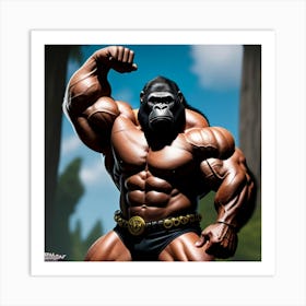 King Kong 6 Art Print