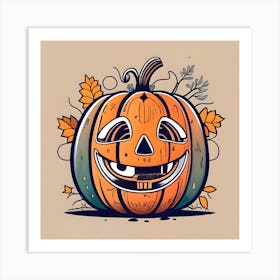 Halloween Pumpkin 2 Art Print