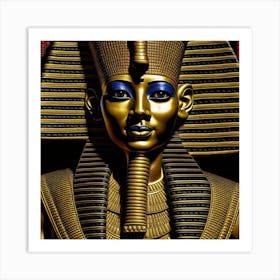 Pharaoh Of Egypt Art Print