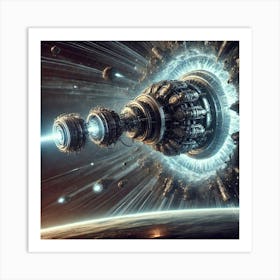 Converted Planetary Gravity Lance Art Print