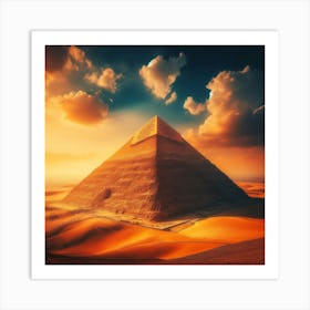 Pyramid Of Giza 1 Art Print