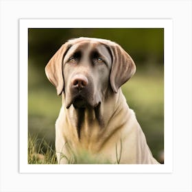 Weimaraner Art Print