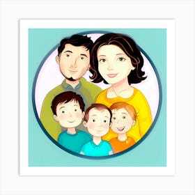 Family Portrait 3 Art Print