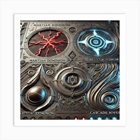 Faction Symbolic Engravings Artwork Season 13 Ignis Luporum Art Print