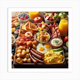 Breakfast Tray 2 Art Print