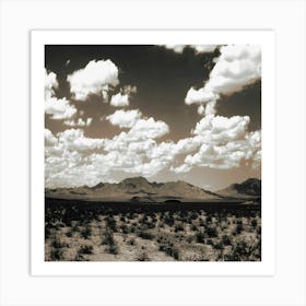 Between Heaven And Earth Nevada Art Print