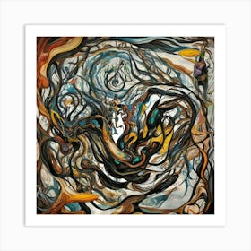 Abstract Painting 413 Art Print