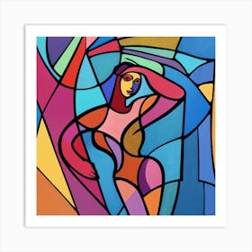 Abstract Dancer Art Print