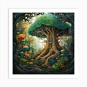 Tree Of Life 8 Art Print