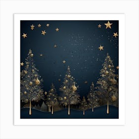 Elegant Christmas Design Series073 Art Print