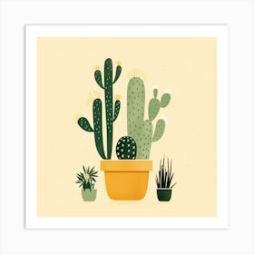 Cactus Illustration Art 52 Art Print