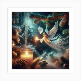 Christmas Angel Art Print