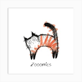 Zoomies Art Print