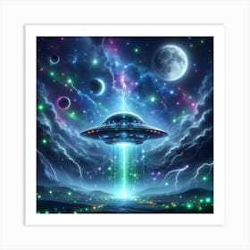 UFO V2 Art Print