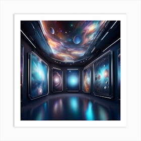 Space Exhibition Art Print