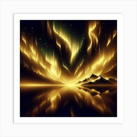 Aurora Borealis 210 Art Print