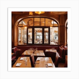 Restaurant In Paris 1 Art Print