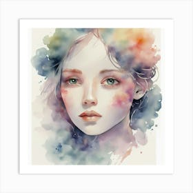 Watercolor Painting 1 Art Print