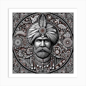 Indian Turban Art Print