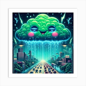 Cloudy Day 1 Art Print