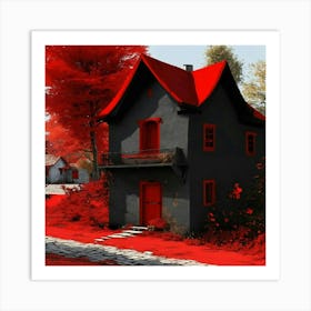 Casa barrio Art Print