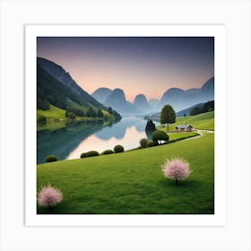 Swiss Alps 2 Art Print