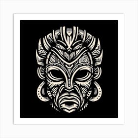 Tribal Mask 1 Art Print