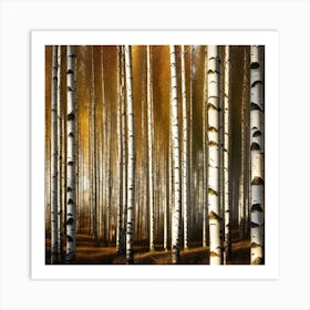 Birch Forest 28 Art Print