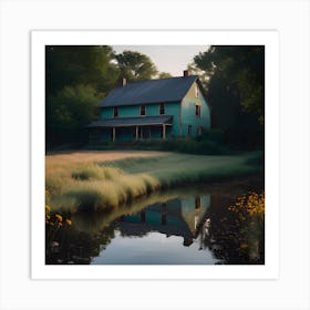 House By The Water 6 Art Print