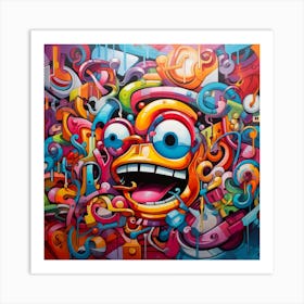 Graffiti Art 3 Art Print