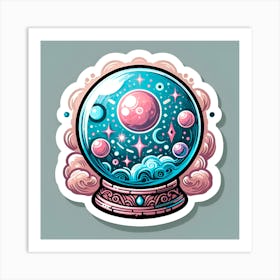 Snow Globe Art Print