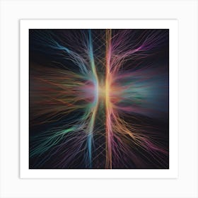 Abstract Fractals 2 Art Print